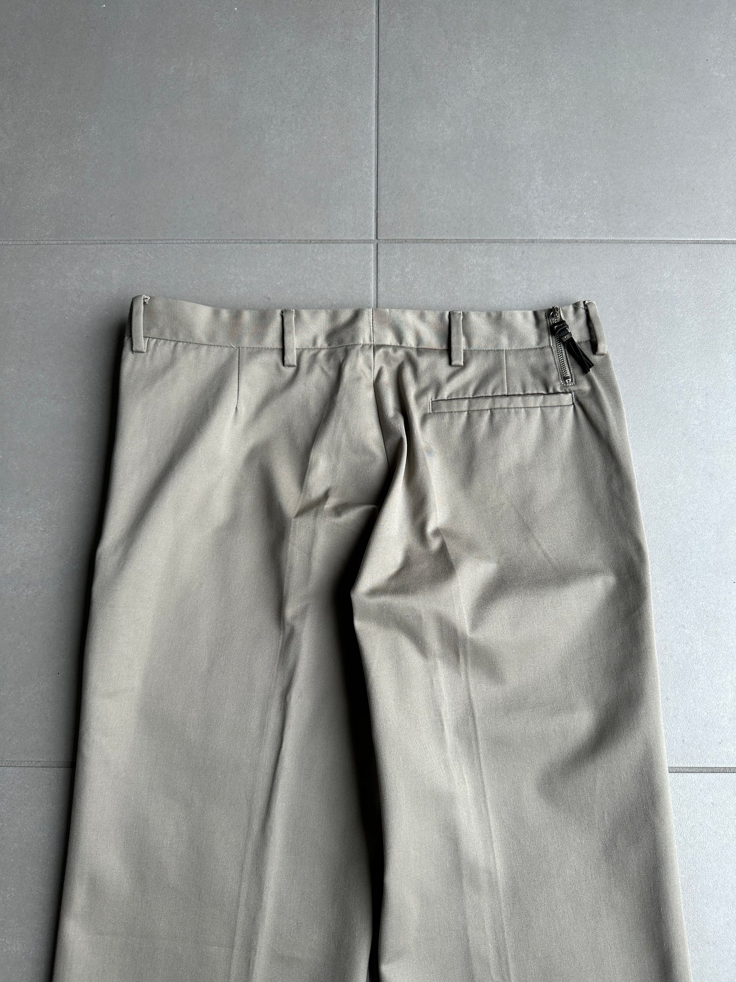 Dior Homme SS03 “Follow Me” Zip trousers