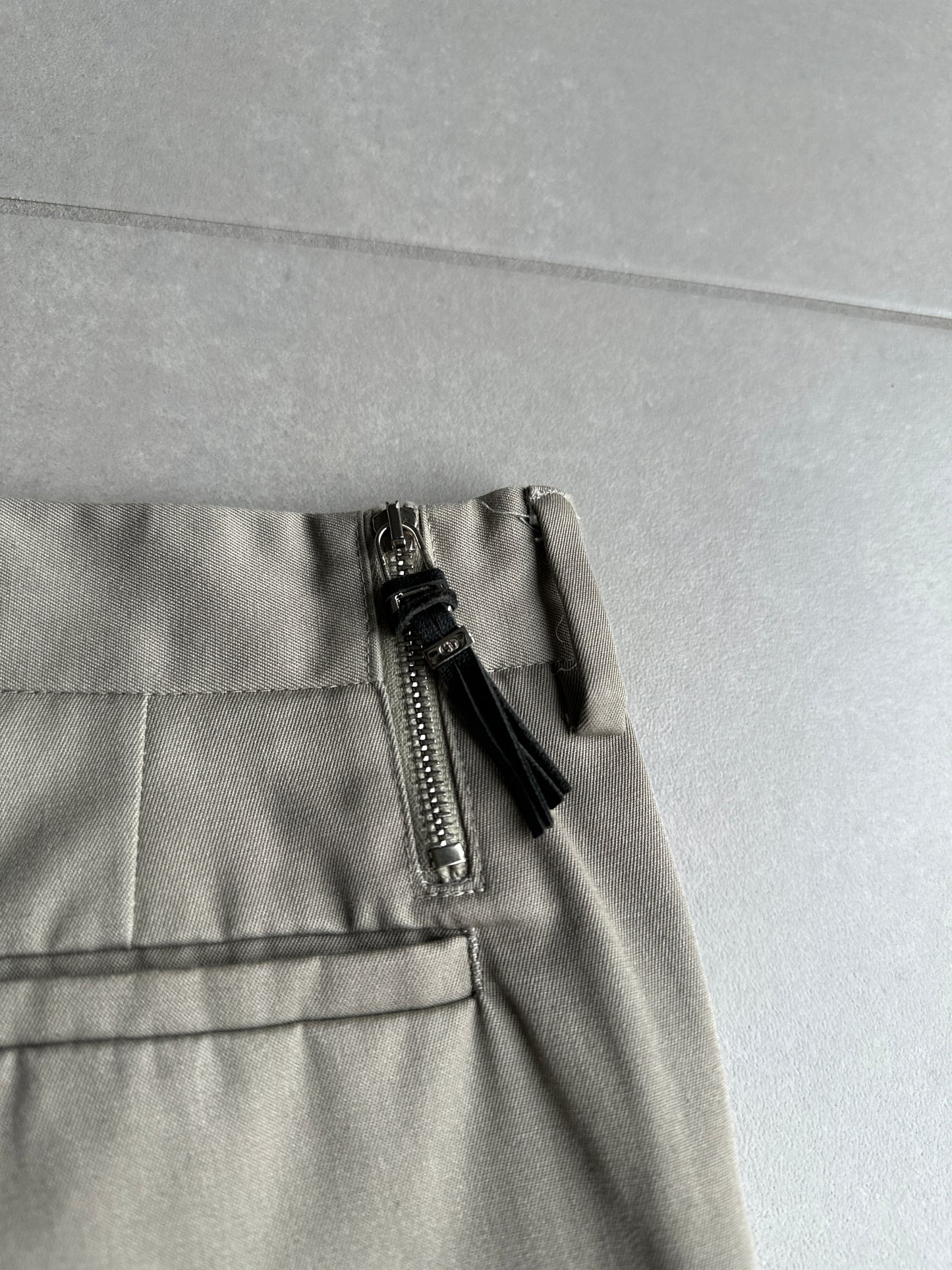 Dior Homme SS03 “Follow Me” Zip trousers