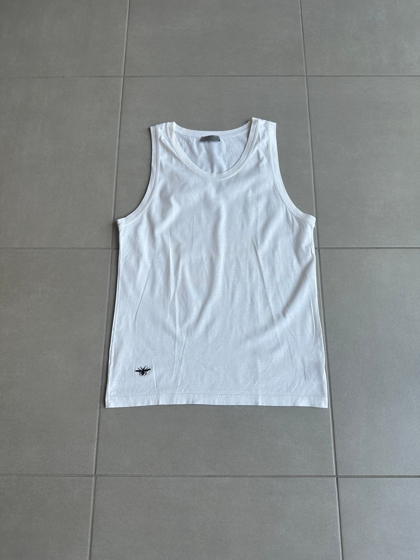 Dior homme AW07 “Navigate” Bee motif tank top