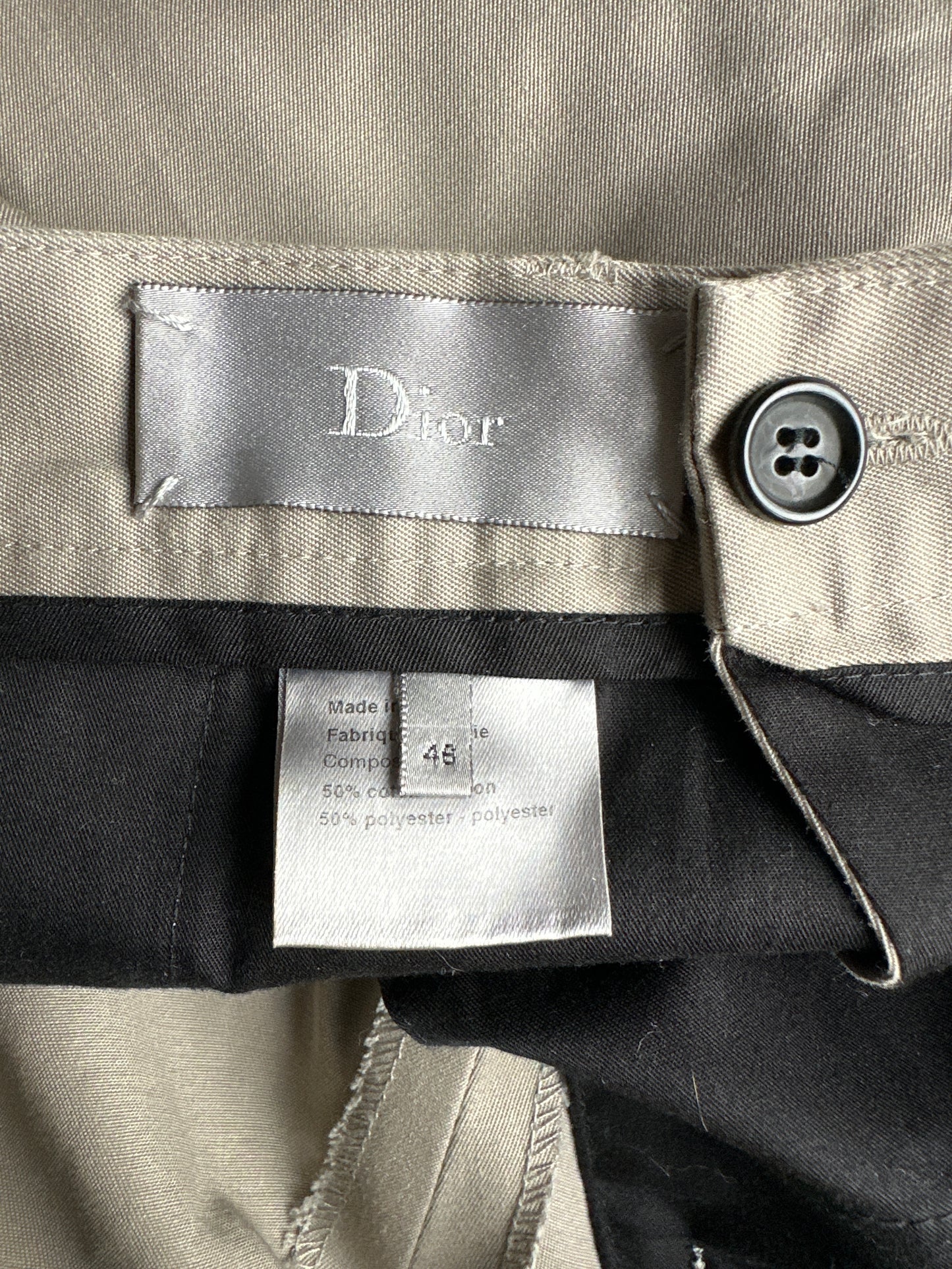 Dior Homme SS03 “Follow Me” Zip trousers