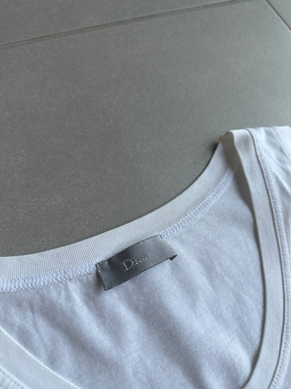 Dior homme AW07 “Navigate” Bee motif tank top