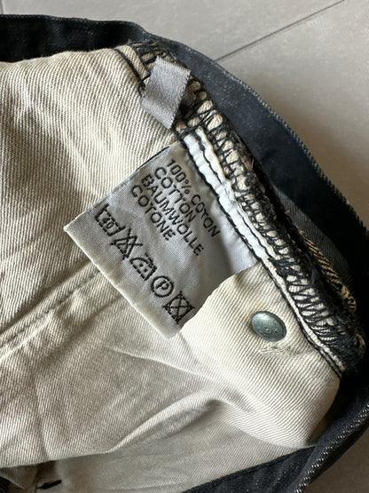 Dior Homme SS03 “Follow Me” MIJ Whiskered washed clawmark denim