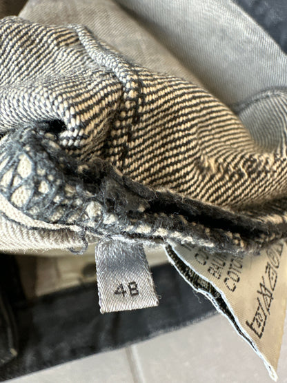Dior Homme SS03 “Follow Me” MIJ Whiskered washed clawmark denim