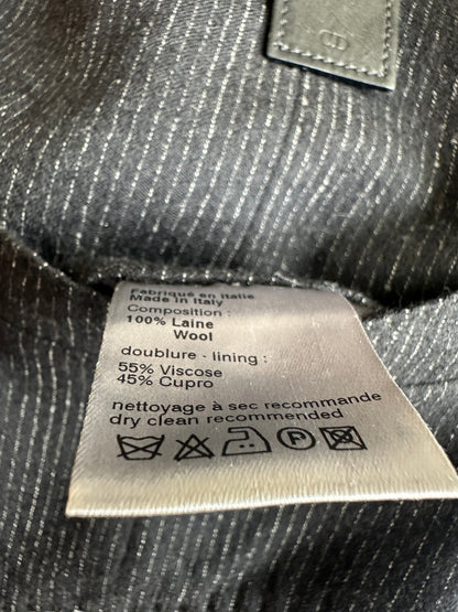 Dior Homme AW06 "These grey days" pinstripe waistcoat
