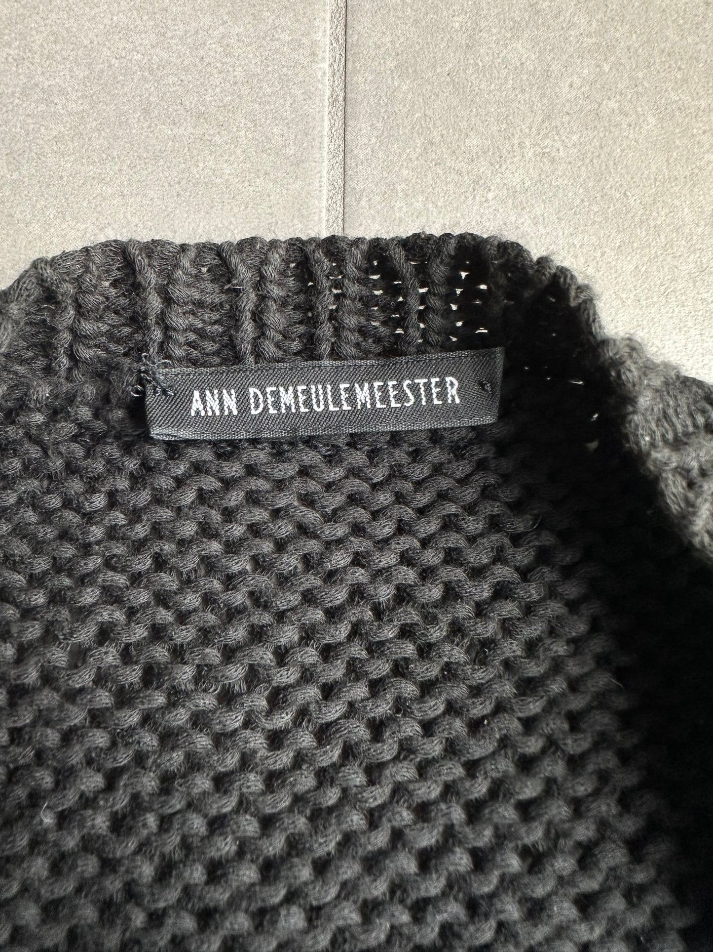 Ann Demeulemeester SS2000 “Woolgathering” sleeveless top