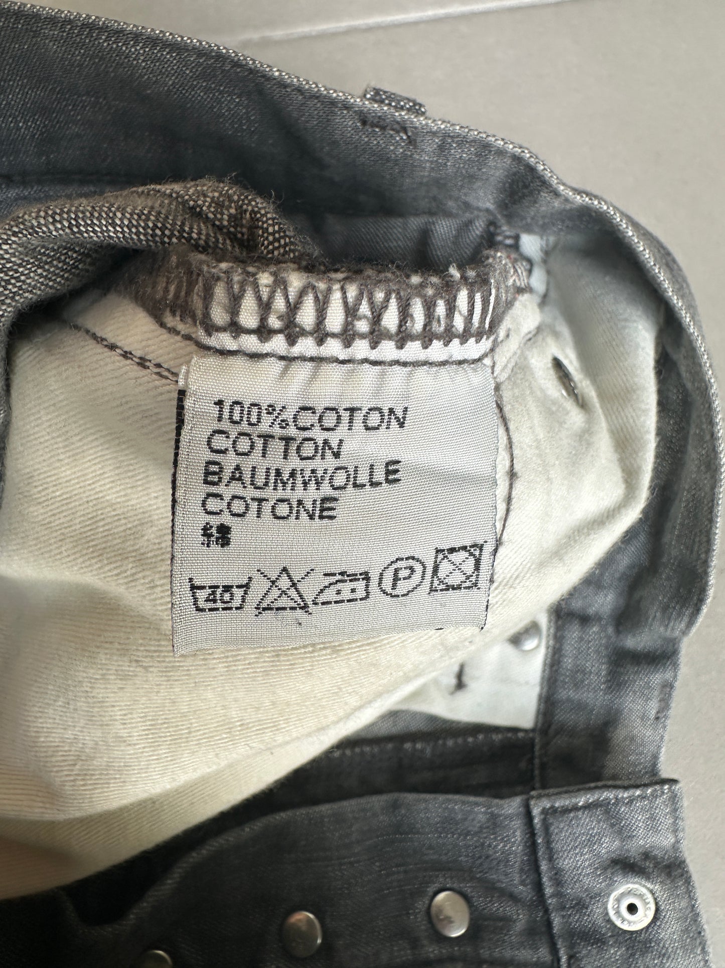 Dior Homme AW07 “Navigate” washed MIJ denim