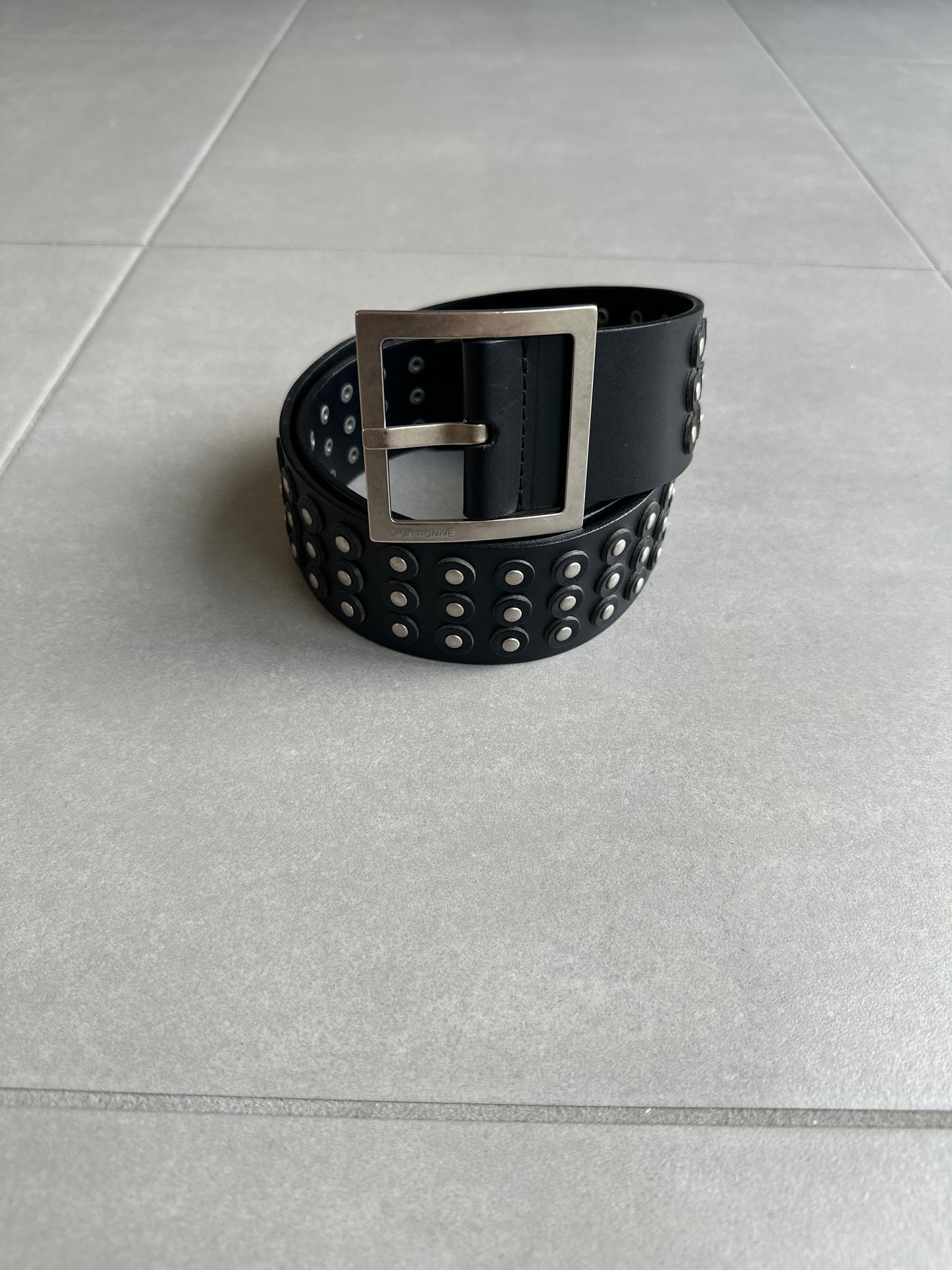 Dior Homme SS07 Studded leather Belt