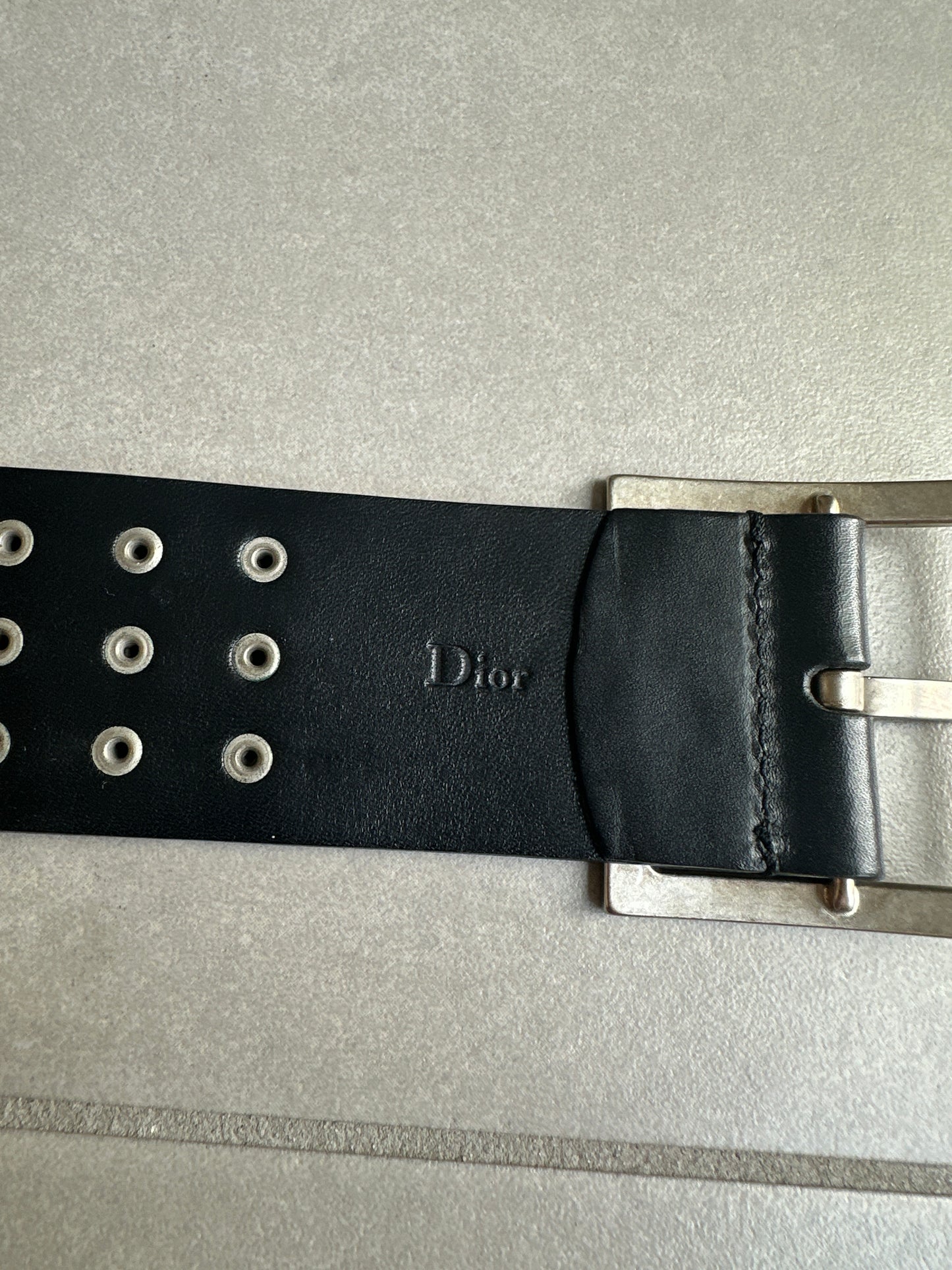Dior Homme SS07 Studded leather Belt