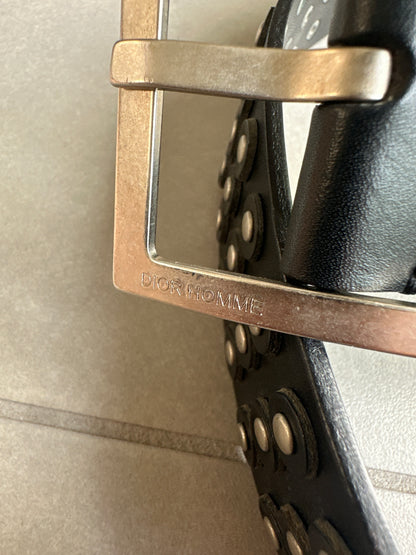 Dior Homme SS07 Studded leather Belt