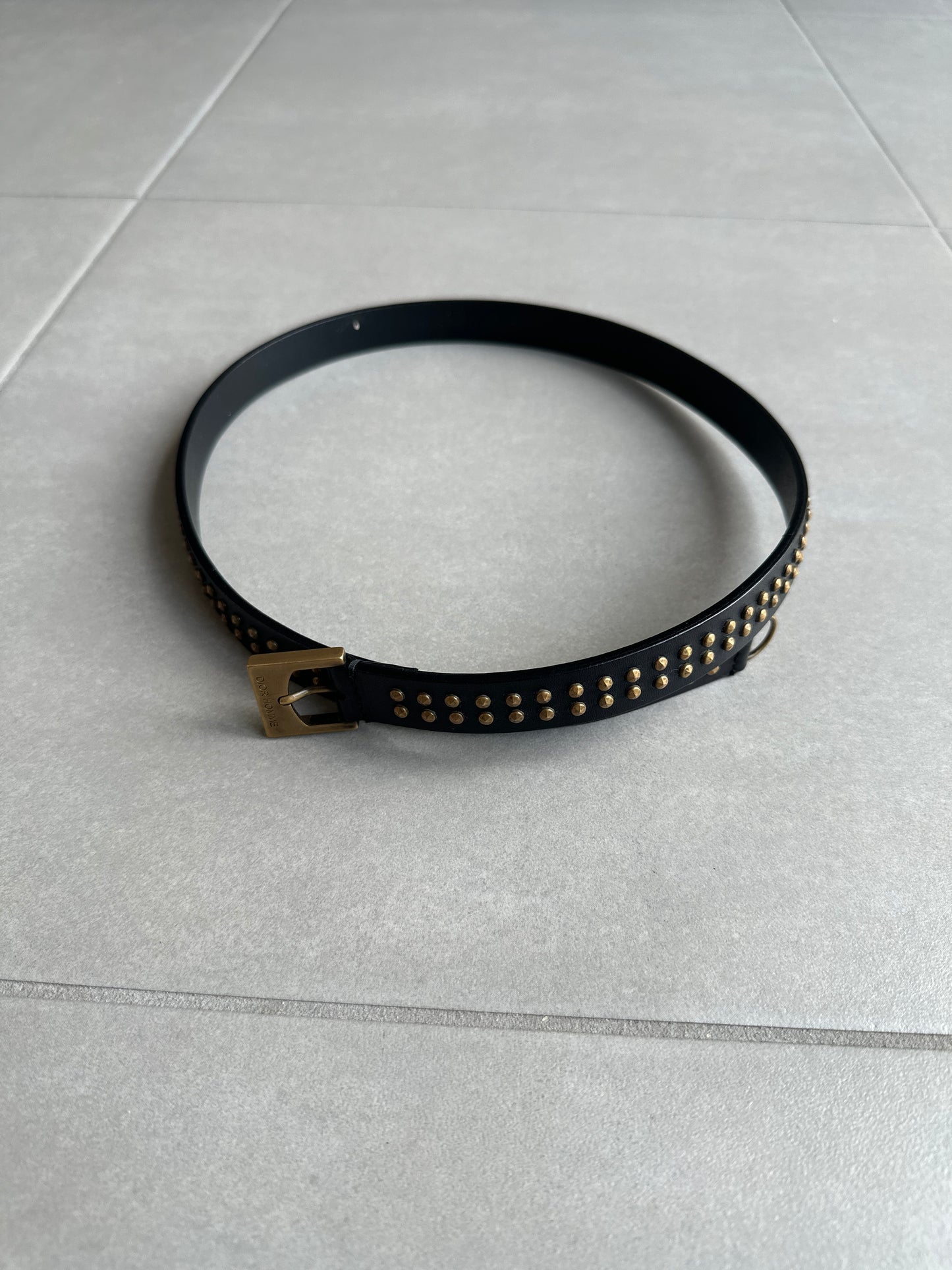 Dior Homme SS06 thin Studded leather Belt