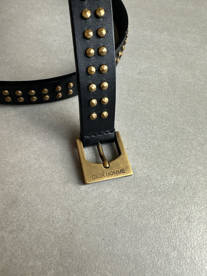 Dior Homme SS06 thin Studded leather Belt
