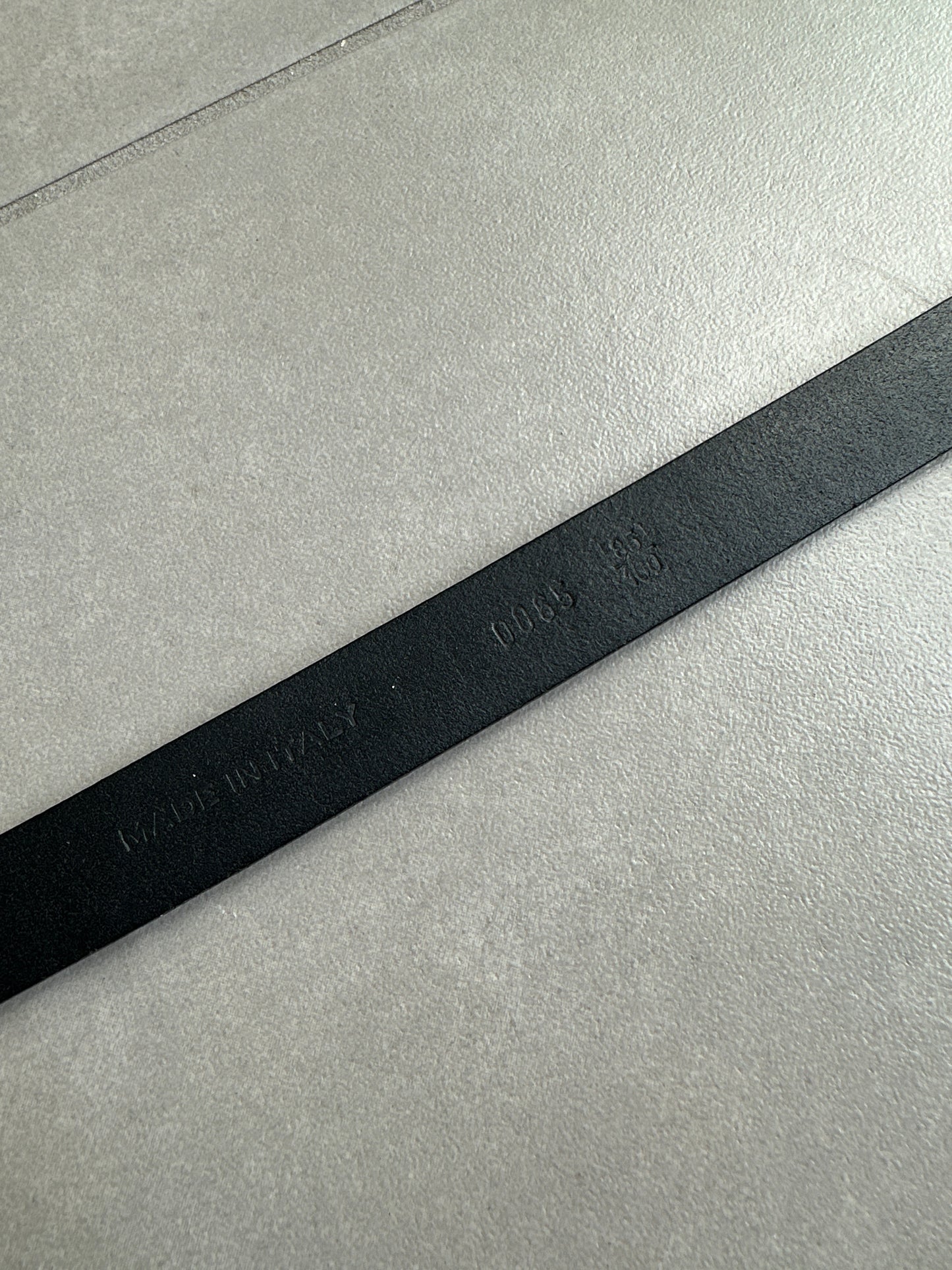 Dior Homme SS06 thin Studded leather Belt
