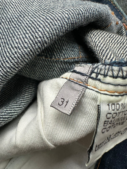 Dior Homme by Hedi Slimane AW03 "Luster" green waxed denim