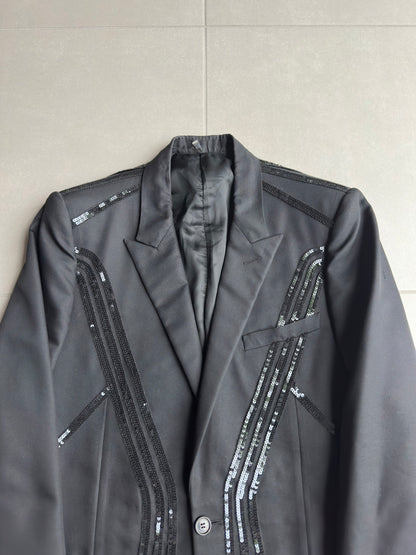 Dior Homme SS04 “strip” sequins blazer