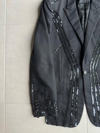 Dior Homme SS04 “strip” sequins blazer