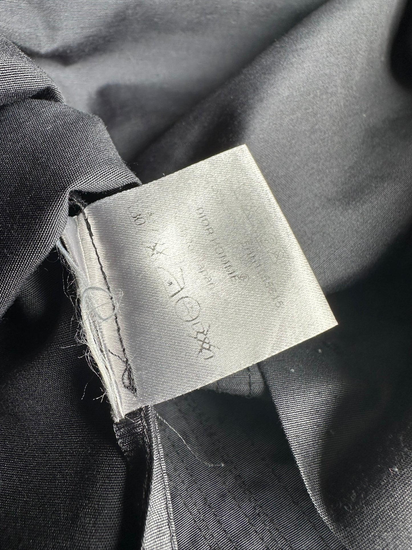 Dior Homme AW05 "In The Morning" waxed button up