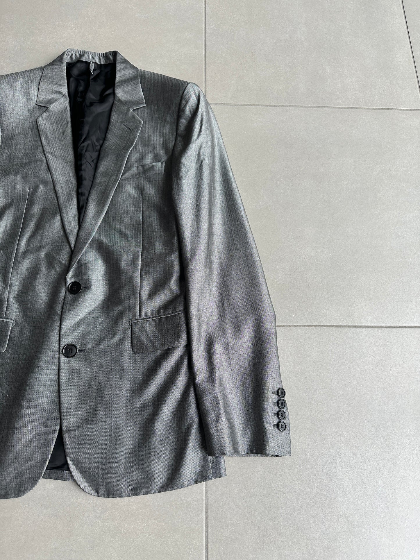 Dior homme SS08 Shimmering silk suit