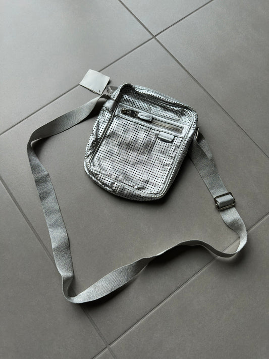 Dior Homme SS07 "We Look Good Together" Perforated Leather Bag