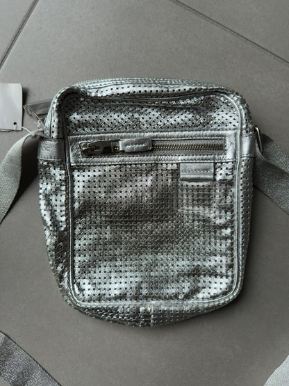 Dior Homme SS07 "We Look Good Together" Perforated Leather Bag