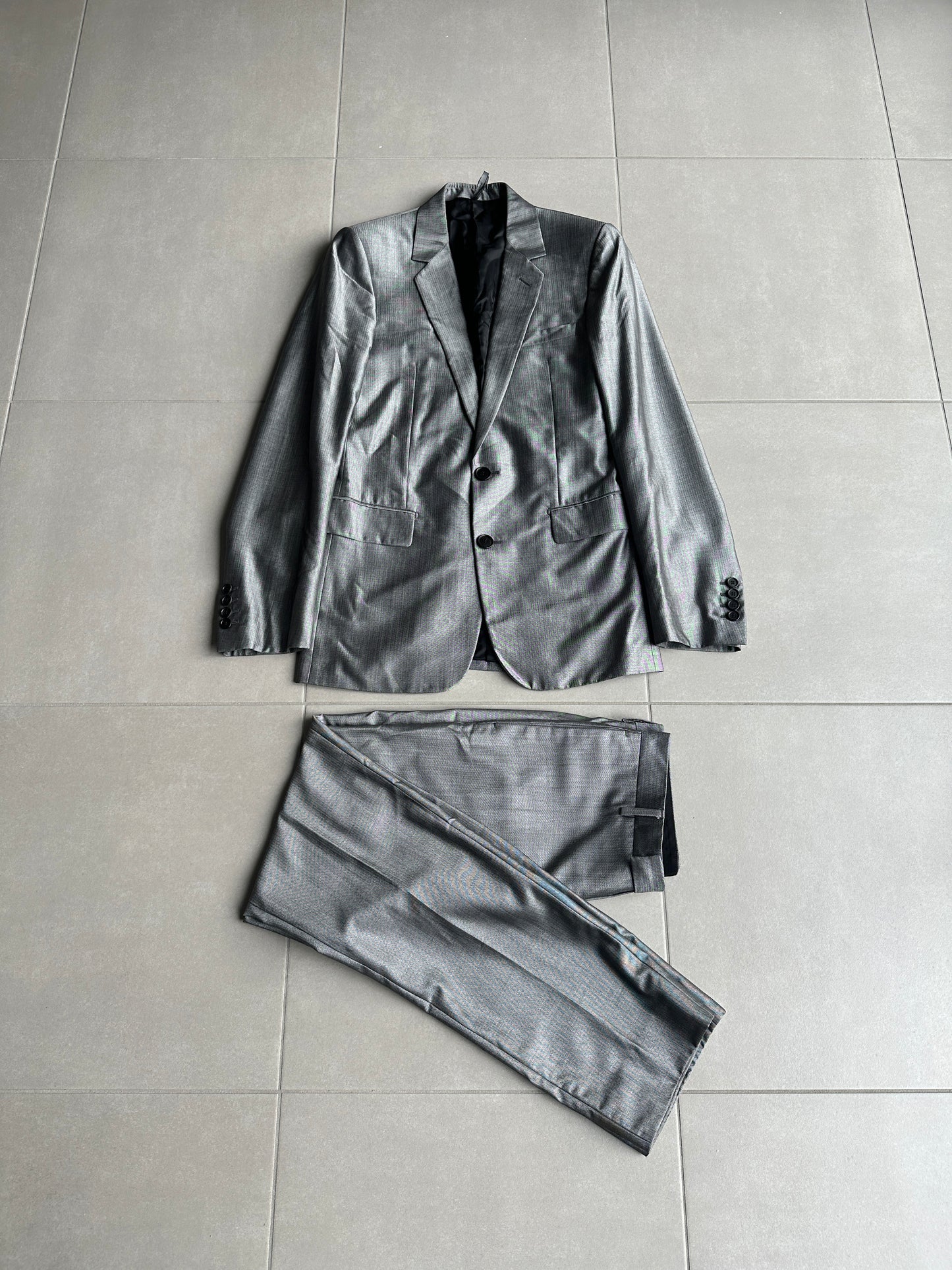 Dior homme SS08 Shimmering silk suit