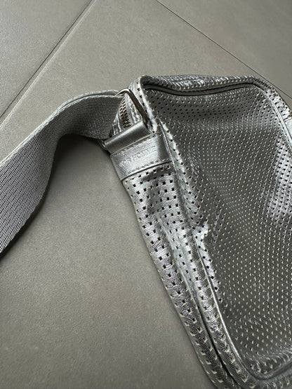 Dior Homme SS07 "We Look Good Together" Perforated Leather Bag
