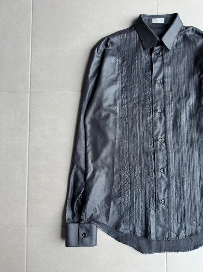 Dior Homme AW05 "In The Morning" waxed button up