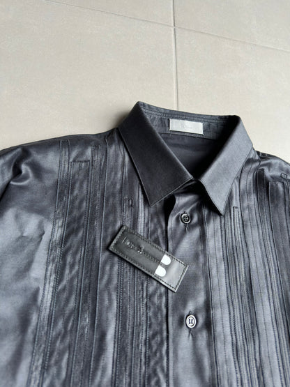 Dior Homme AW05 "In The Morning" waxed button up