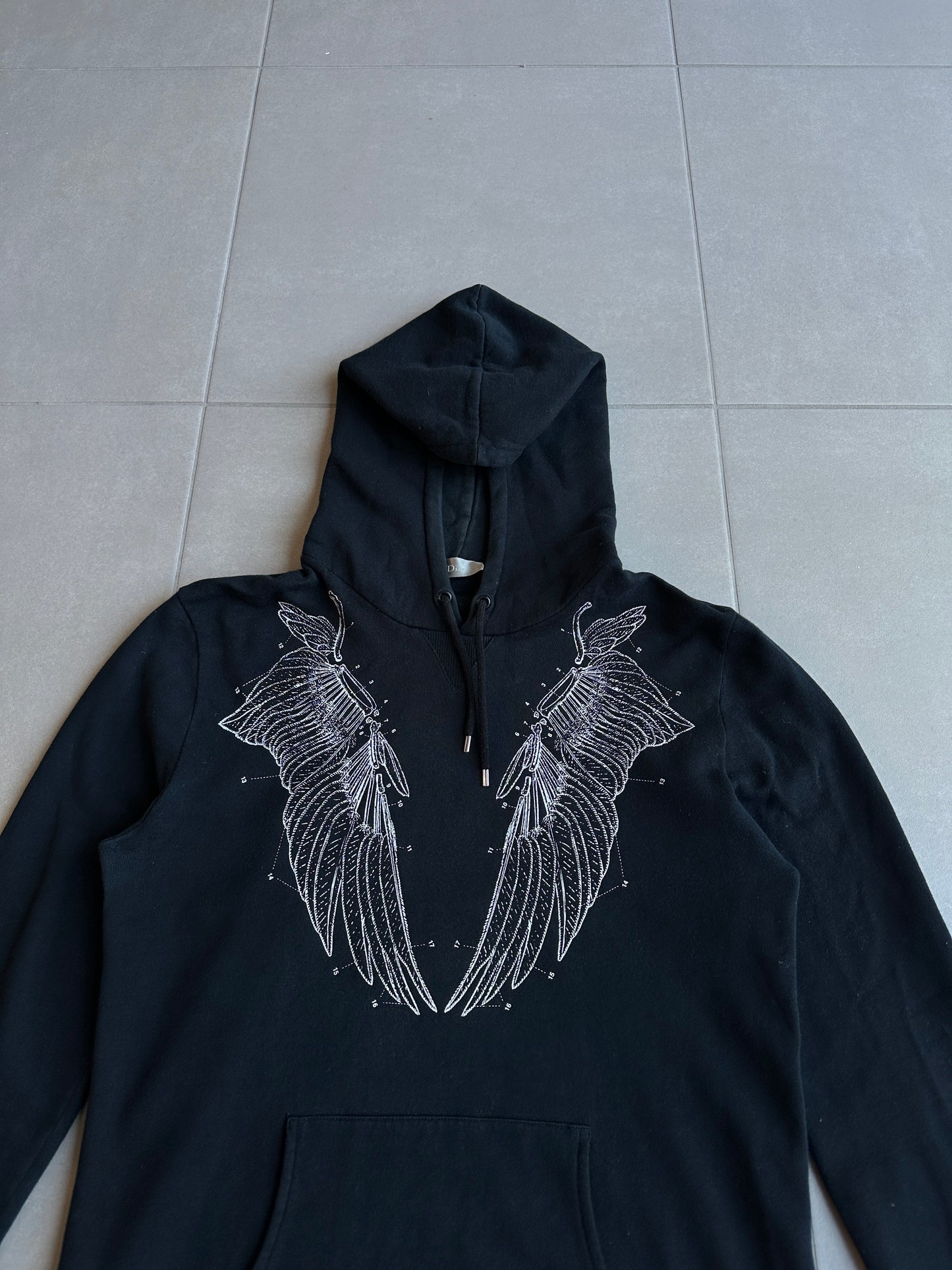 Dior Homme AW07 “Navigate” inexorable wing hoodie