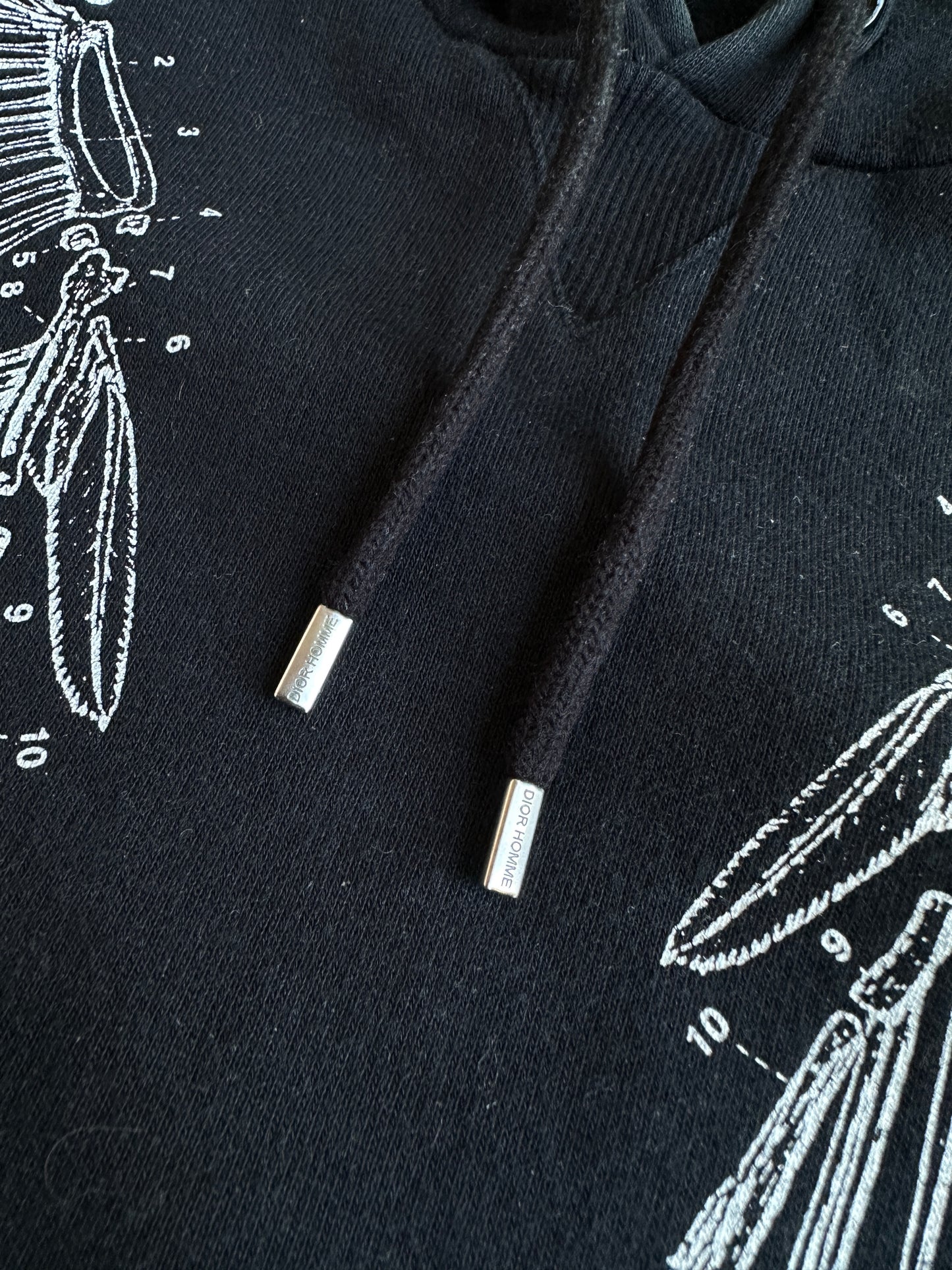 Dior Homme AW07 “Navigate” inexorable wing hoodie