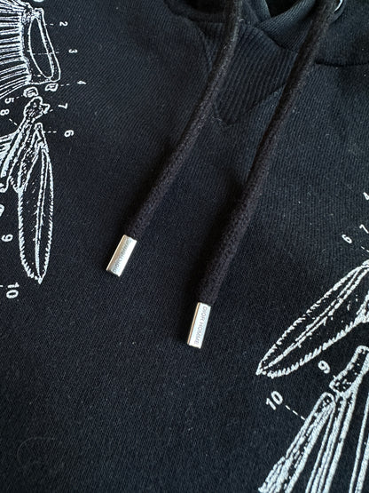 Dior Homme AW07 “Navigate” inexorable wing hoodie