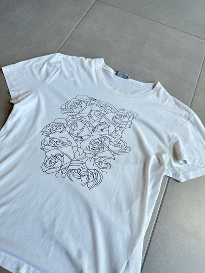 Dior Homme SS07 “We Look Good Together” rose T-shirt