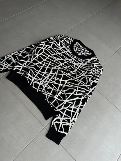 Dior Homme AW07 “Navigate” wool knit sweater