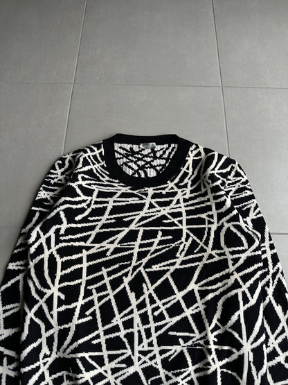 Dior Homme AW07 “Navigate” wool knit sweater