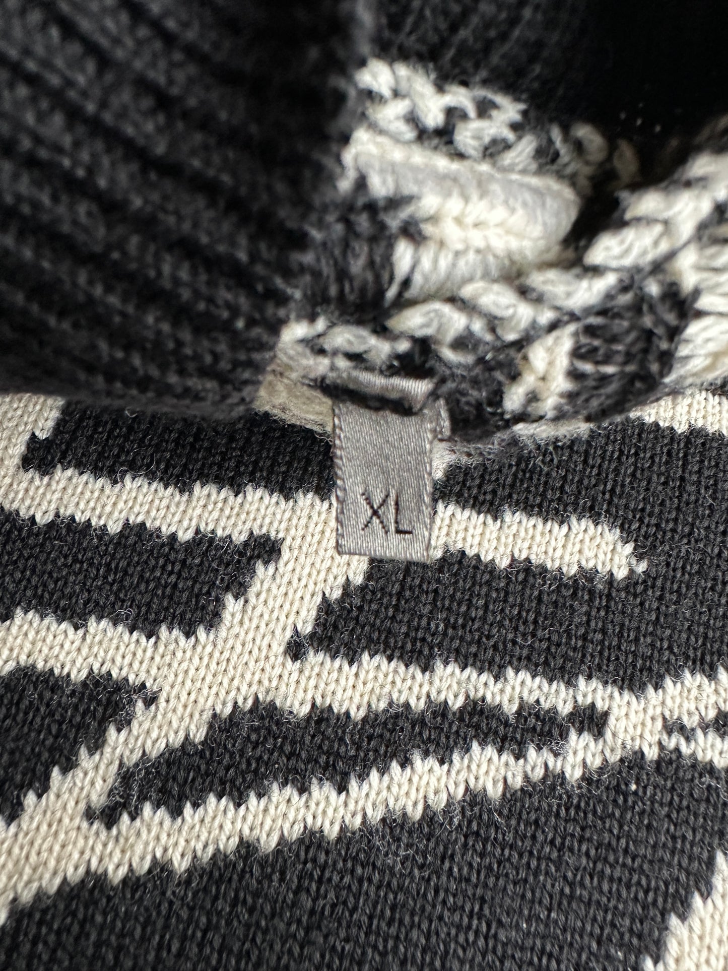 Dior Homme AW07 “Navigate” wool knit sweater