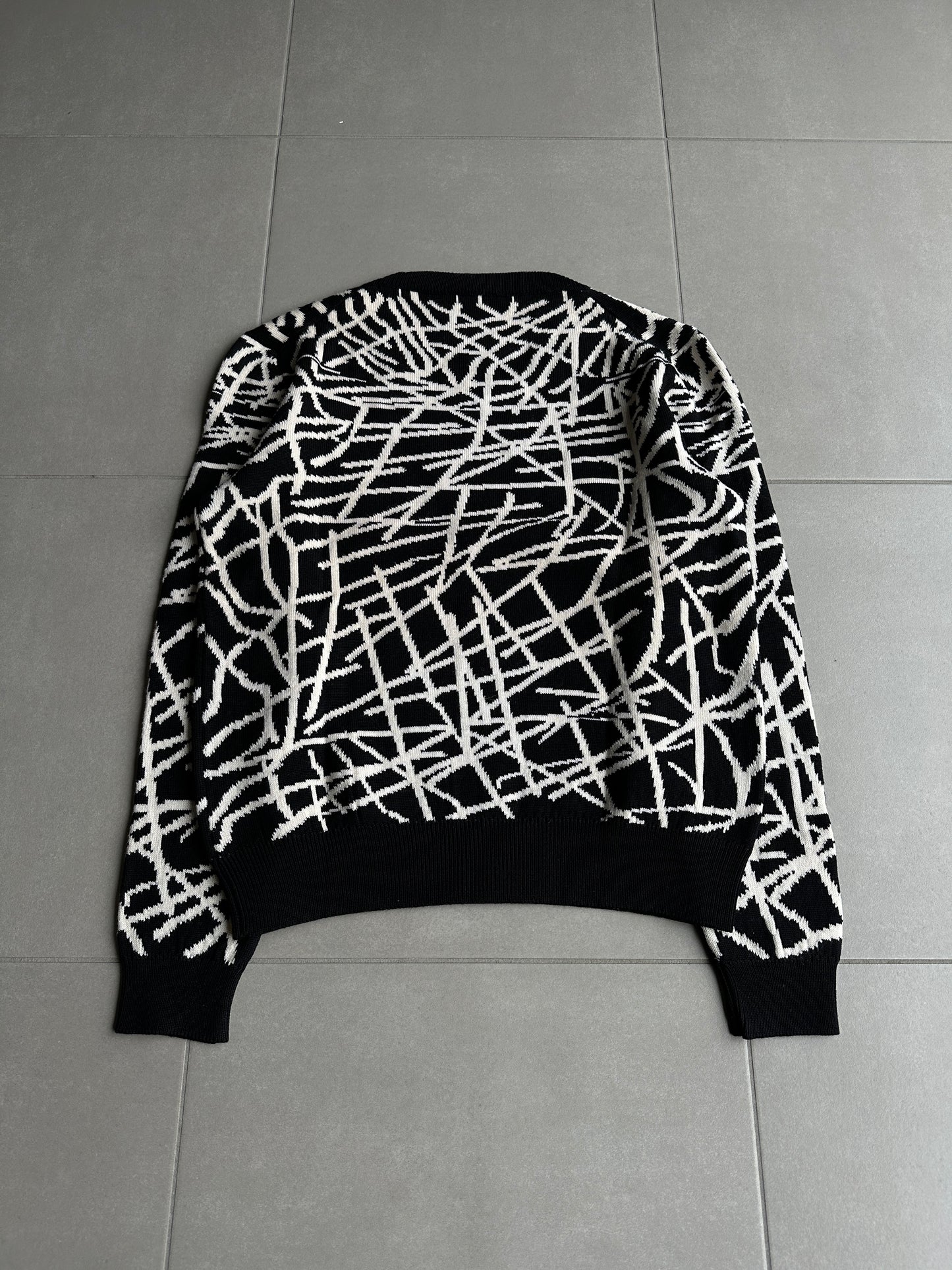 Dior Homme AW07 “Navigate” wool knit sweater