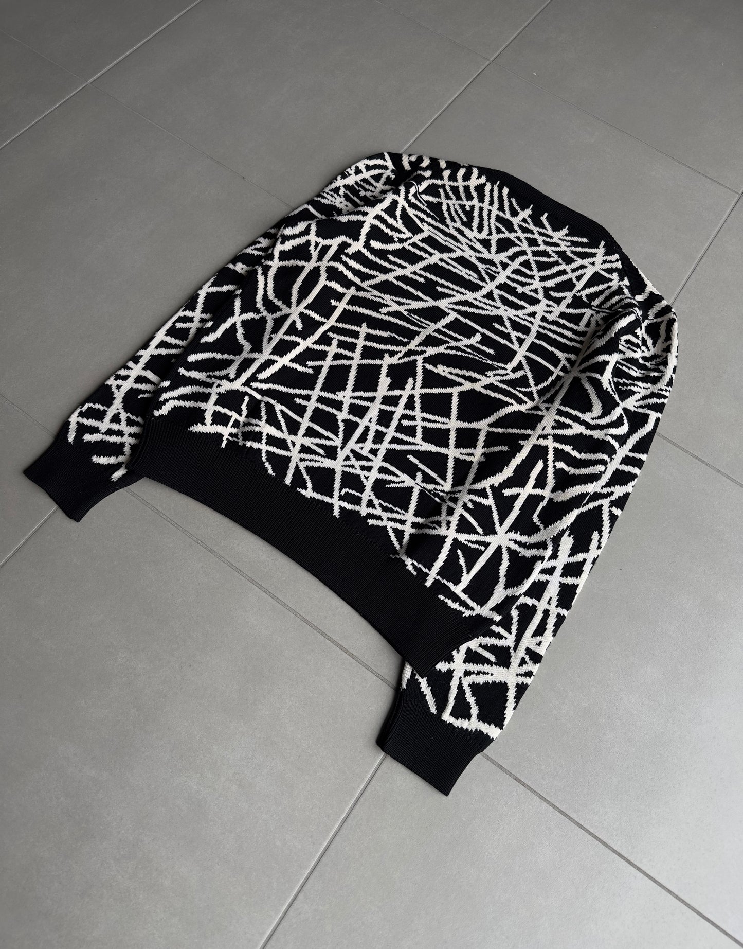 Dior Homme AW07 “Navigate” wool knit sweater