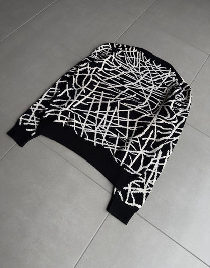 Dior Homme AW07 “Navigate” wool knit sweater