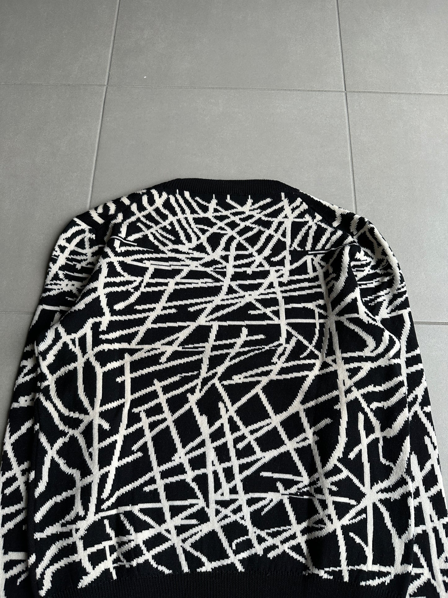 Dior Homme AW07 “Navigate” wool knit sweater