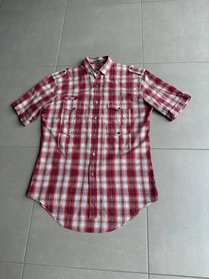 Dior Homme  Dior Homme SS06 Military plaid button up shirt