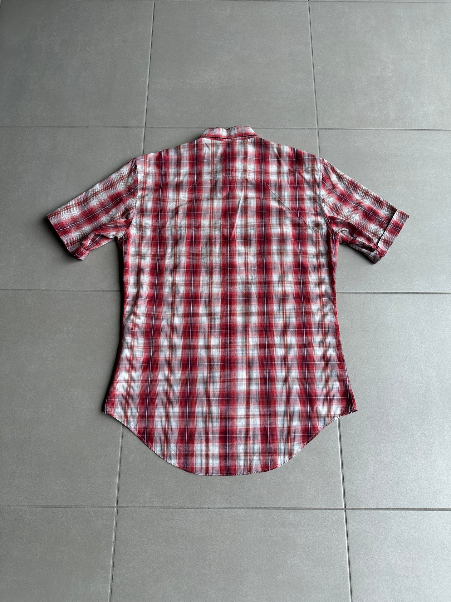 Dior Homme  Dior Homme SS06 Military plaid button up shirt