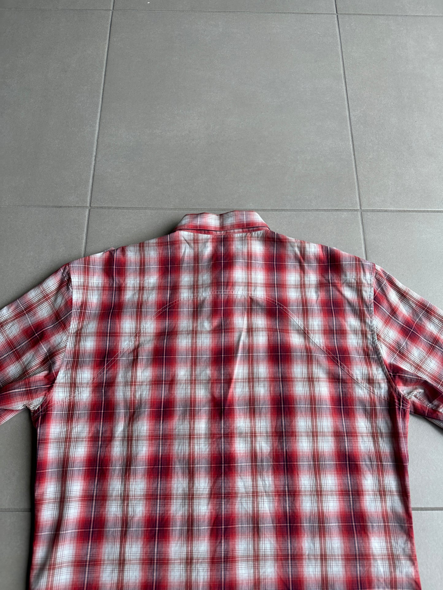 Dior Homme  Dior Homme SS06 Military plaid button up shirt