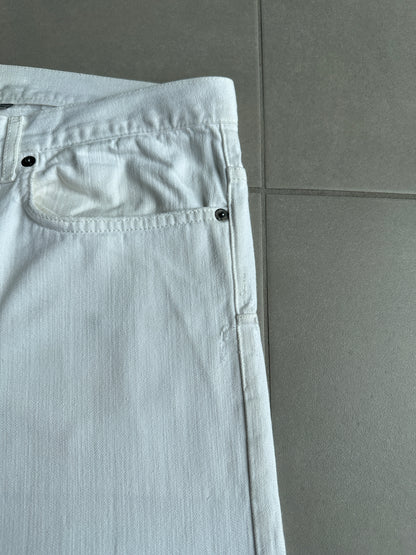 Dior Homme SS05 “BECK/Untitled” white whiskered denim