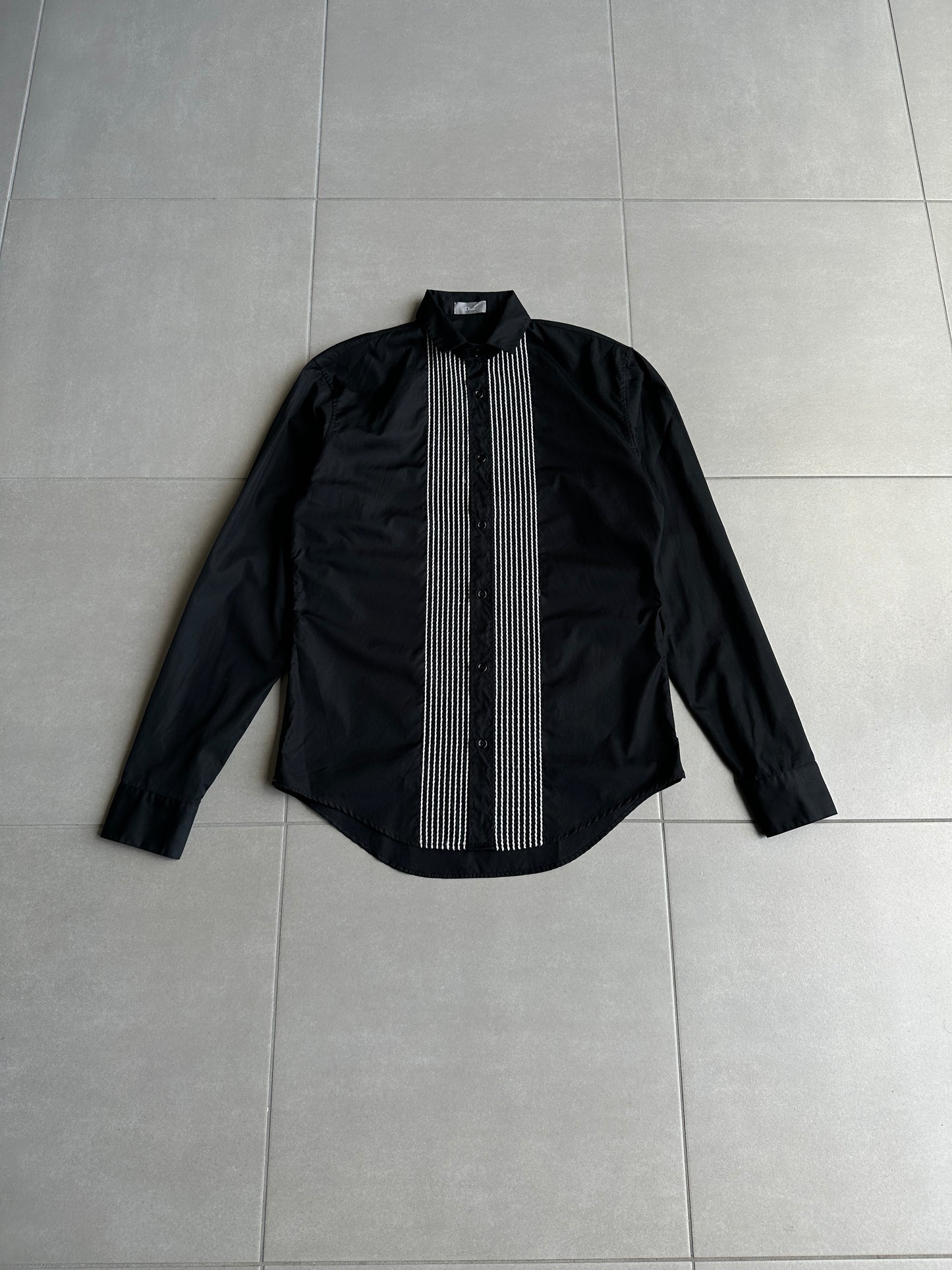 Dior Homme Dior Homme SS06 embroidered button up shirt