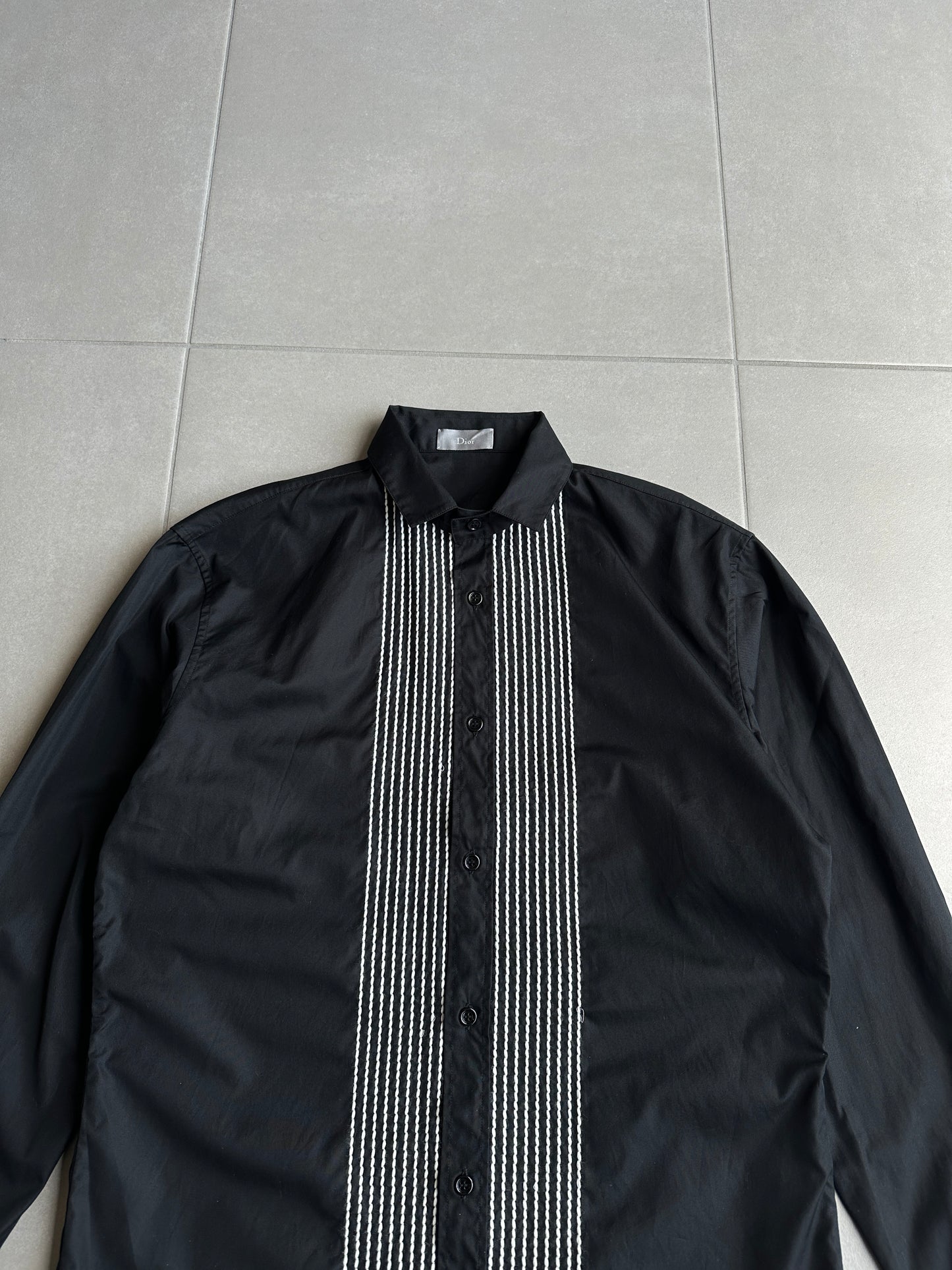 Dior Homme Dior Homme SS06 embroidered button up shirt
