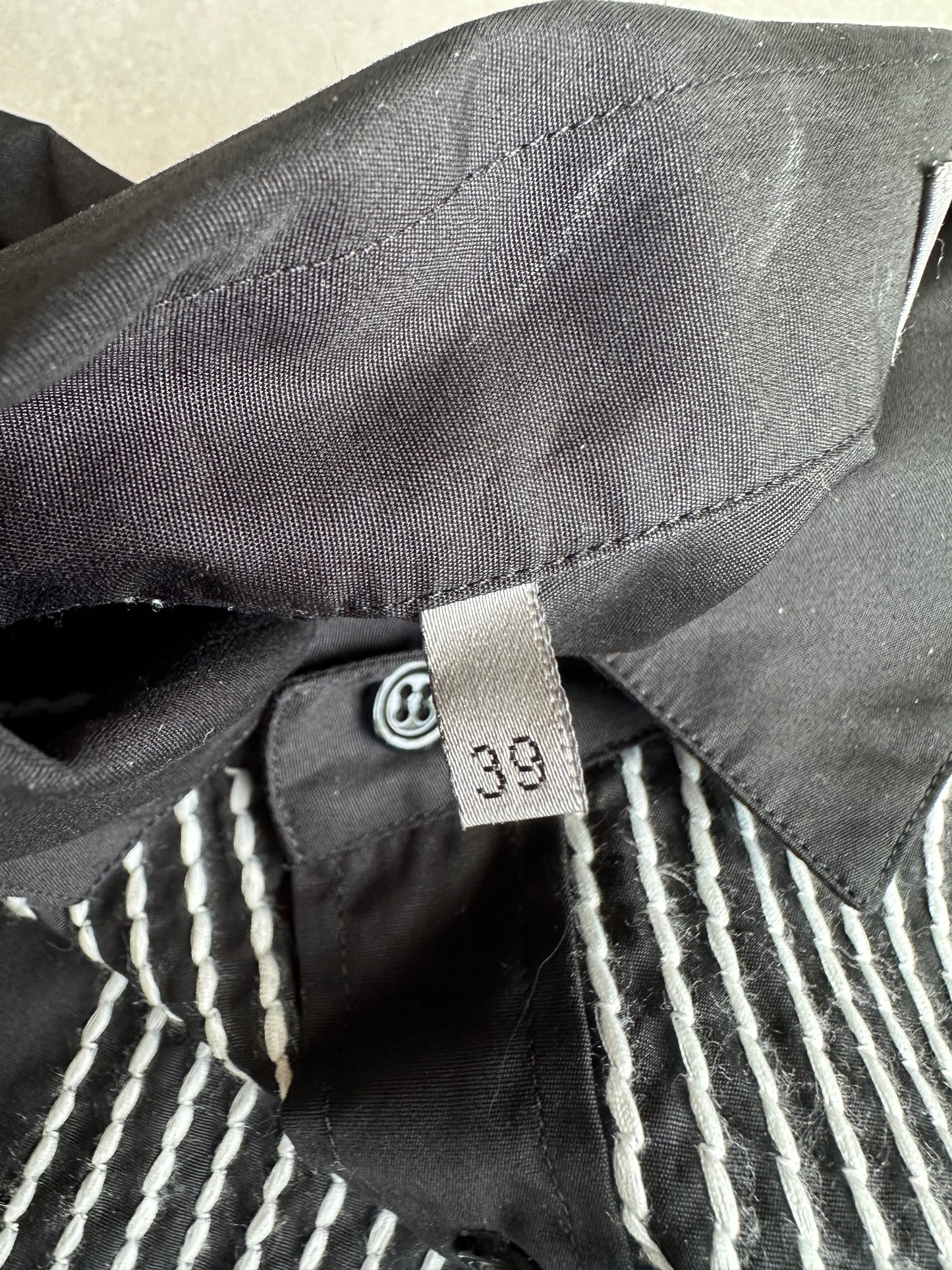 Dior Homme Dior Homme SS06 embroidered button up shirt