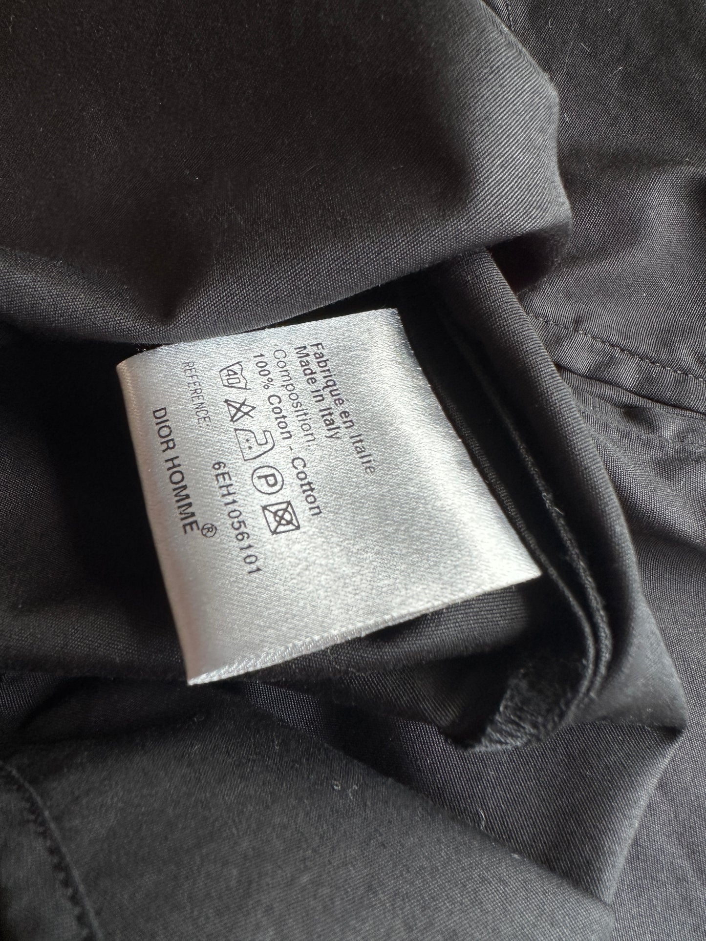 Dior Homme Dior Homme SS06 embroidered button up shirt