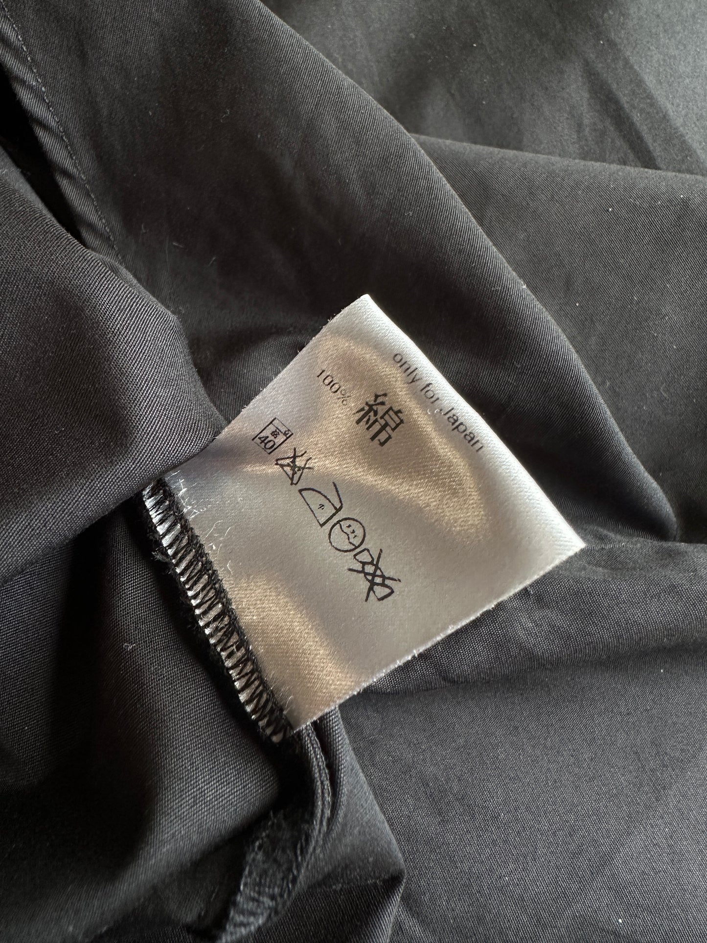 Dior Homme Dior Homme SS06 embroidered button up shirt