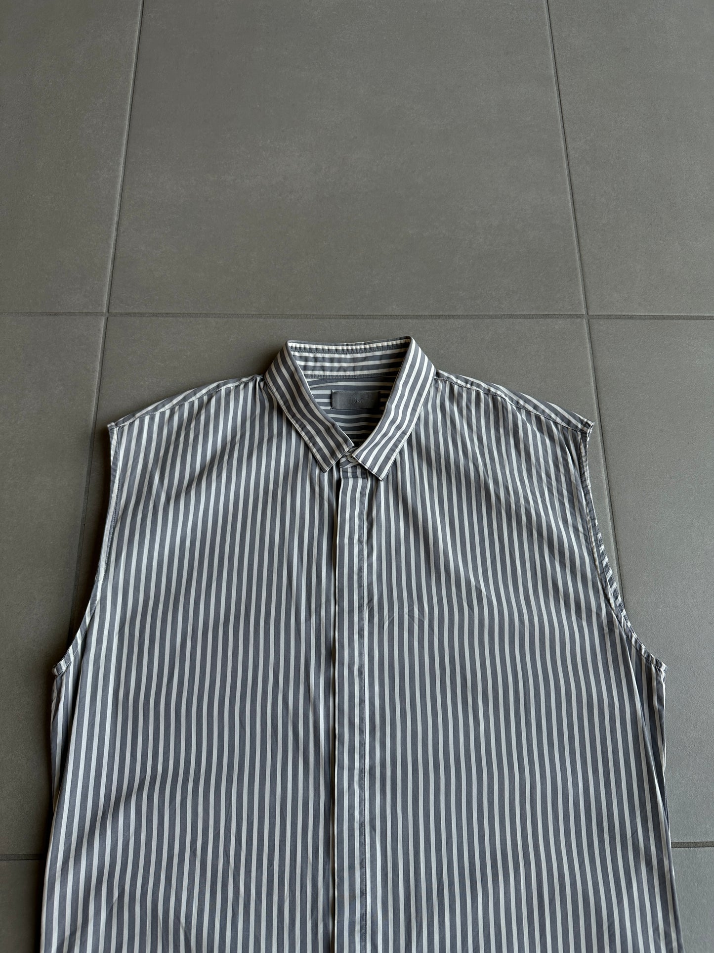 Dior Homme AW01 “Solitaire” Sleeveless button up