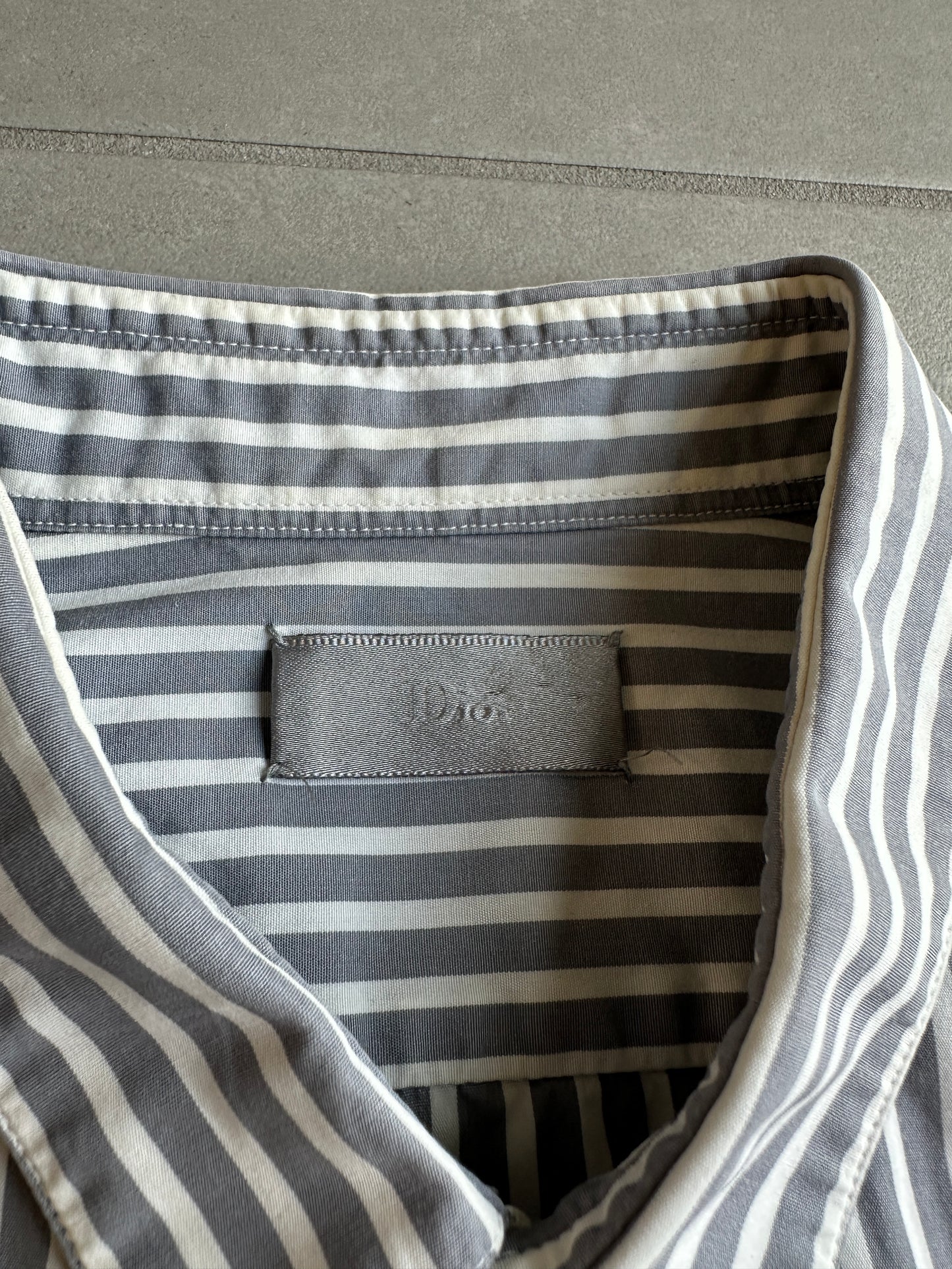 Dior Homme AW01 “Solitaire” Sleeveless button up