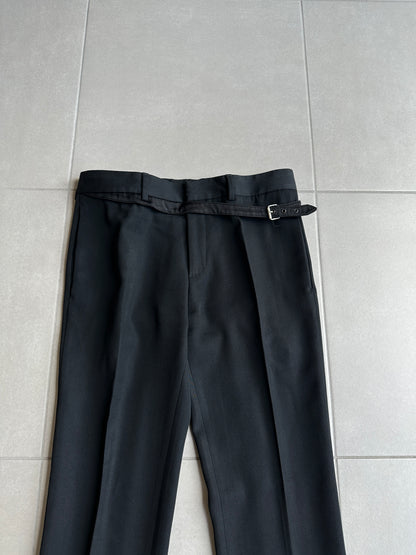 Dior Homme SS05 “BECK/Untitled” Sample belted wool trousers